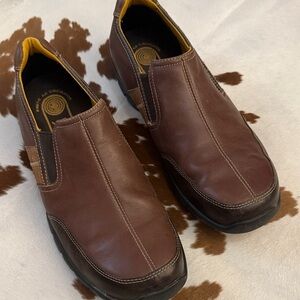 Rockport Men's Dark Brown Slip-On Loafers